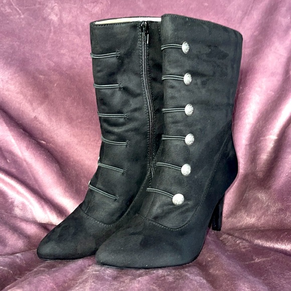Rialto Chung Stiletto Zipper Boots SZ 10 NWT IN BOX - Picture 2 of 12
